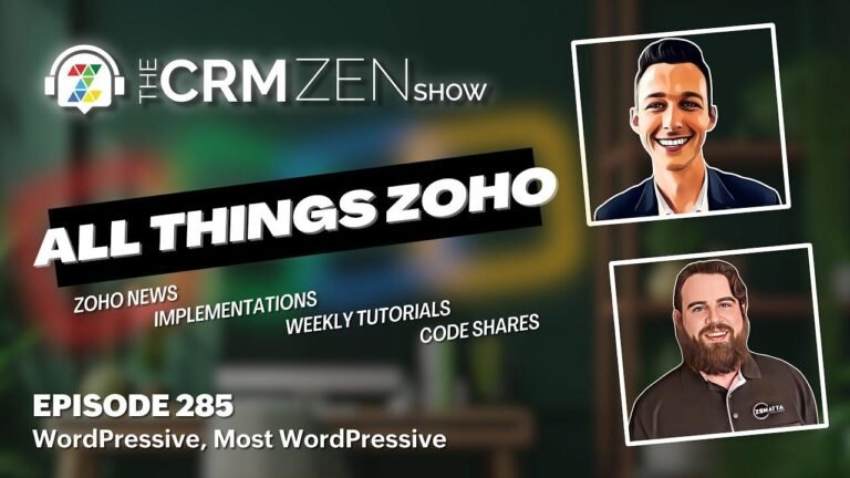 Check out the new Writer Extension that allows you to publish directly to WordPress! – Episode 285 of The CRM Zen Show.