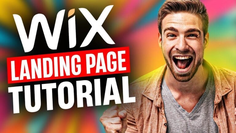 Create a High Converting Wix Landing Page with Our Tutorial in 2024