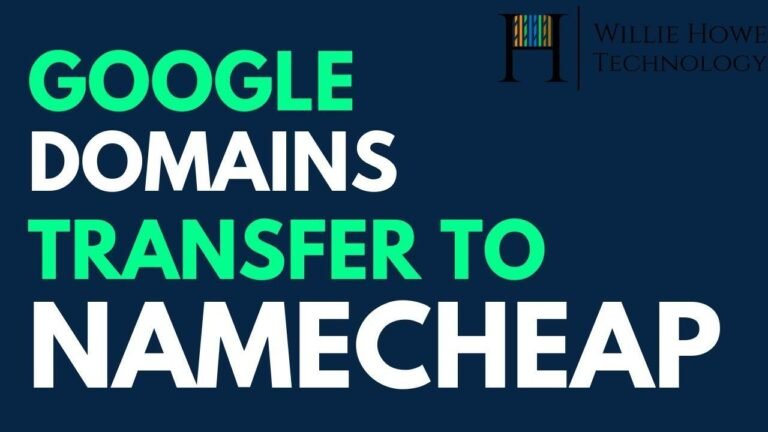 How to move your domain from Google/Squarespace to Namecheap is an easy process.