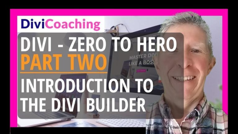 Transforming from Beginner to Expert with Divi Theme: The User-Friendly Divi Builder