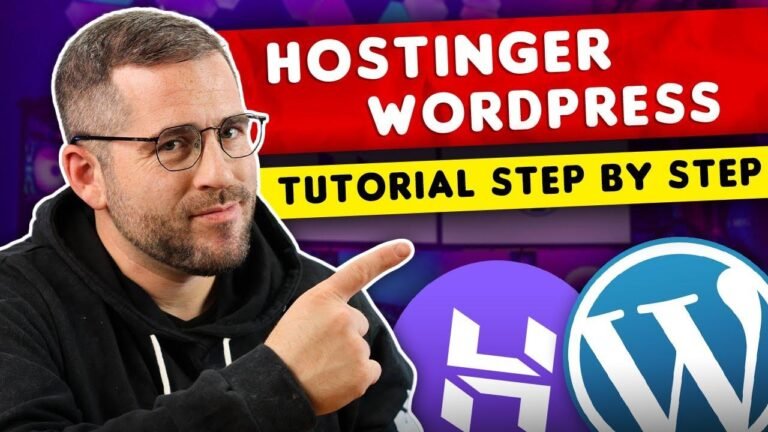 Complete 2024 Guide for Setting Up WordPress on Hostinger: Step-by-Step Tutorial
