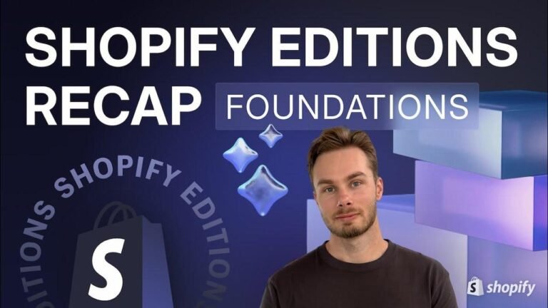 Shopify Editions February 2024 – Understanding Theme Blocks, Category Metafields & Other Updates Explained