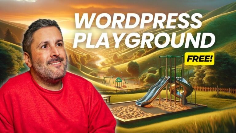 Explore the FREE world of WordPress playground for effortless website building and customization.
