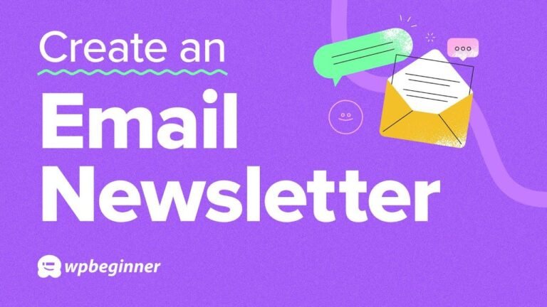Step by step guide on creating an effective email newsletter that yields results.