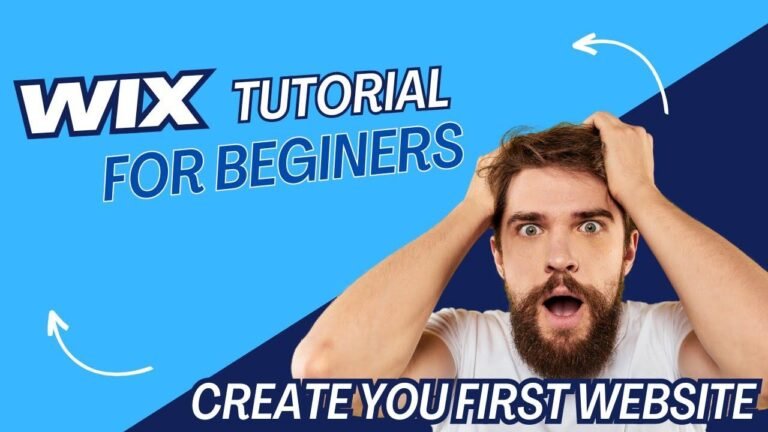 Create your own website quickly and easily with Wix, perfect for beginners.