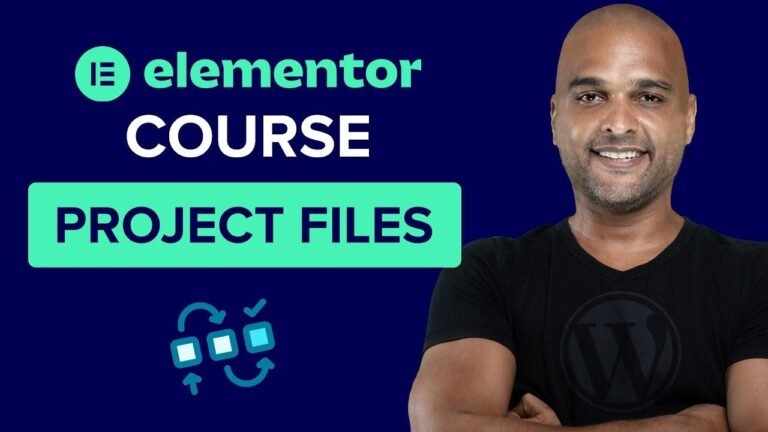 Building a Website using Elementor in WordPress – A Guide to Project Files Workflow