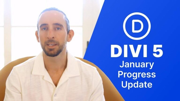 Update on Divi 5: Getting Started in the New Year