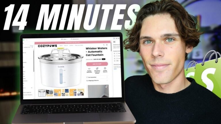 How to Create a Shopify Store in Just 14 Minutes