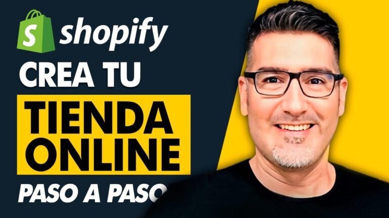 How to create an ONLINE STORE on SHOPIFY from scratch – FREE Course 2024