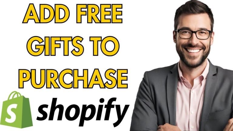 Title: Complete Guide on Adding Free Gifts to Purchase on Shopify