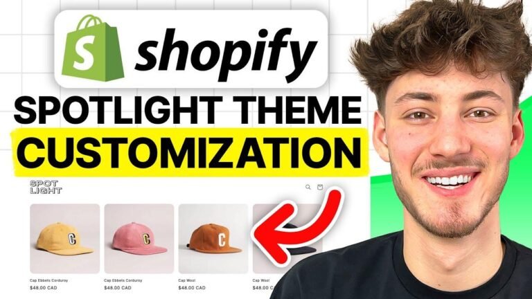 Customize your Shopify Spotlight theme with our easy 2024 step-by-step tutorial for a seamless and personalized online store experience.