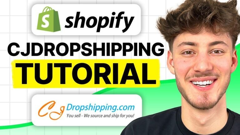 Beginner’s Guide to CJDropshipping on Shopify | Learn How to Utilize CJ Dropshipping (2024)