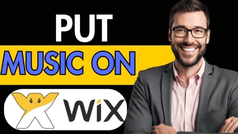 Guide to Adding Music to Your Wix Website – Step-by-Step Instructions
