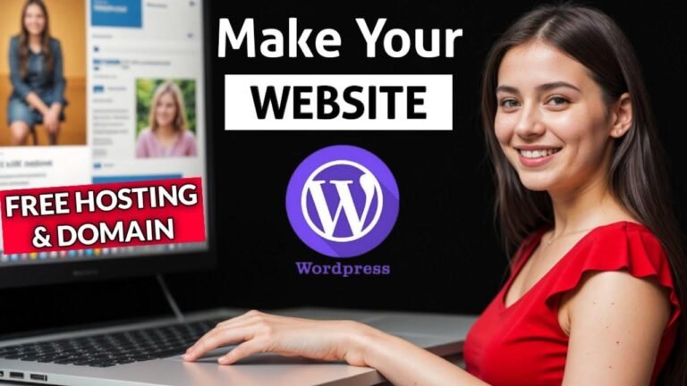 How To Create a Website for Free: Get Free Domain and Hosting with WordPress
