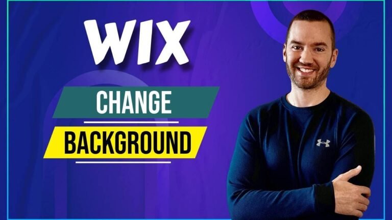 How to Update the Background Image on Your Wix Website in 2024 (Changing Background on Wix)