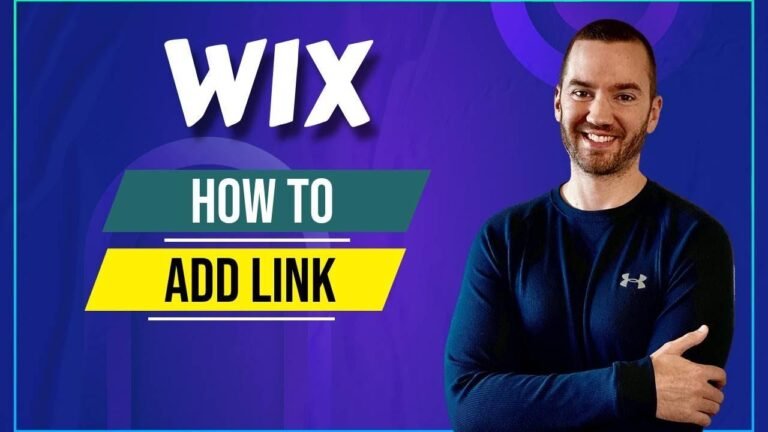 Fast Tutorial: Adding a Link to Your Wix Website in 2024