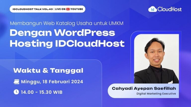 Creating a Business Web Directory for SMEs with WordPress Hosting IDCloudHost – #IDCHTalk Vol. 40