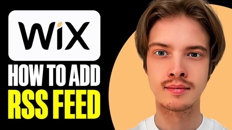 How to Include an RSS Feed on Your Wix Website (2024)