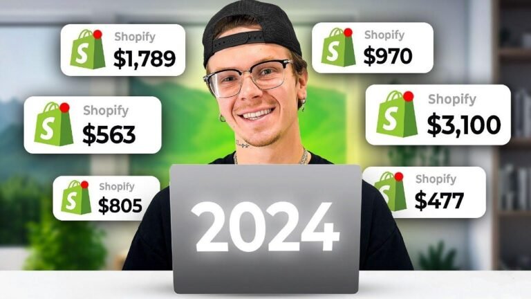 Crafting Your Shopify Dropshipping Store (2024 Guide) – Learn Step-by-Step!