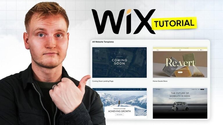 2024 Wix Guide: Crafting Your Website Like a Pro – Beginner-Friendly Tutorial for a Stunning Site Creation.