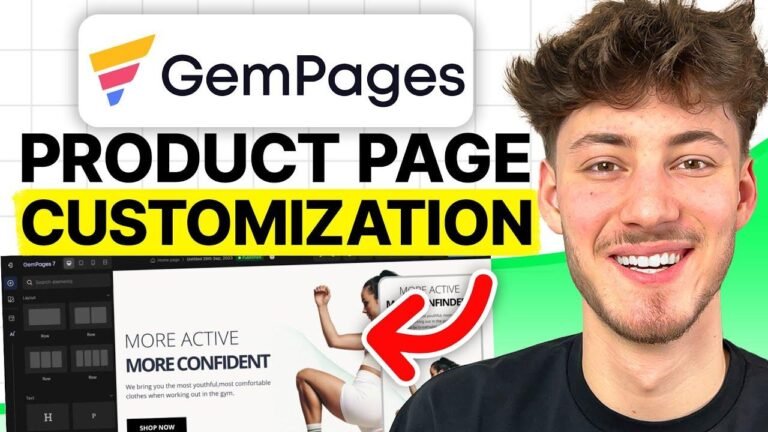 Tutorial: Customize Product Pages with GemPages (2024) Step-by-Step