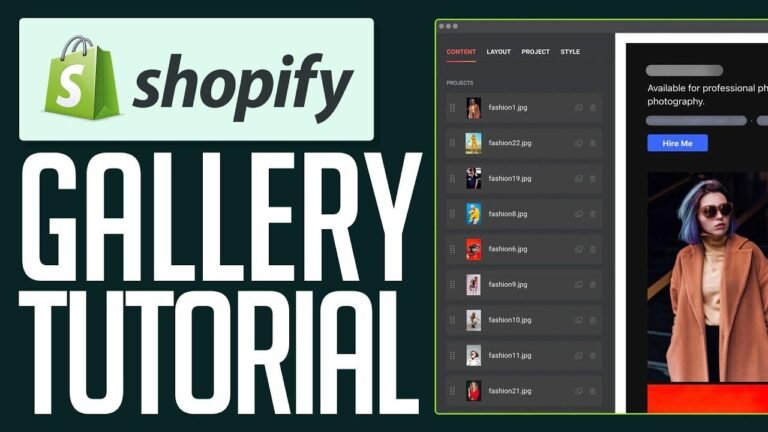How to Add a Photo Gallery to Shopify (Step-by-Step Tutorial)