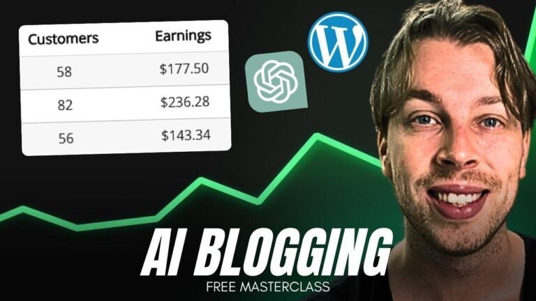 Learn how to launch a blog using AI in this top-rated YouTube course.