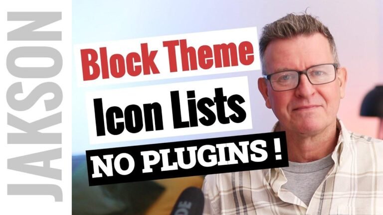 Creating Custom Icon Lists in WordPress with Block Theme CSS