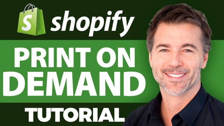 Complete Guide on Setting Up a Print On Demand Shopify Store in 2024