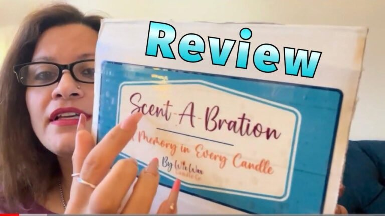 Review of Scent-A-Bration Wix Wax: A delightful and aromatic candle company that is worth the try.