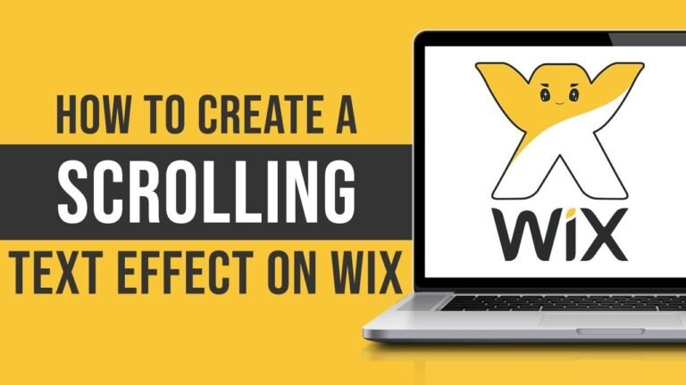 How to Add Scrollable Text to Your Wix Website Without Any Coding (Step-by-Step Guide)