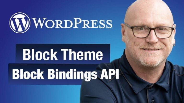 The development of block themes and block bindings API for WordPress 6.5.