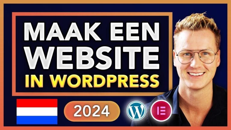How to Create a Website in 2024 | Dutch Tutorial 🇳🇱