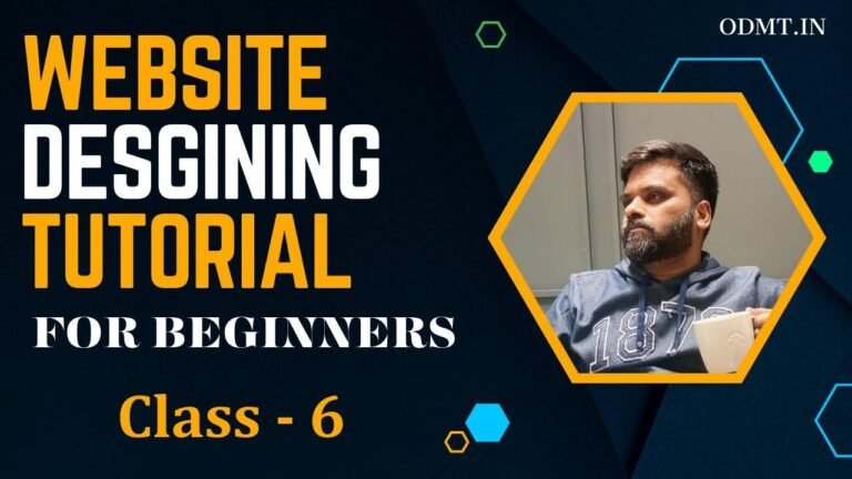 2024 Class 6 Web Design Tutorial for Beginners | Utilizing Elementor on Your WordPress Site