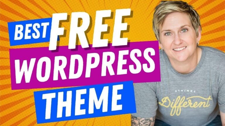 🔥 Top Free WordPress Theme – Install in Minutes