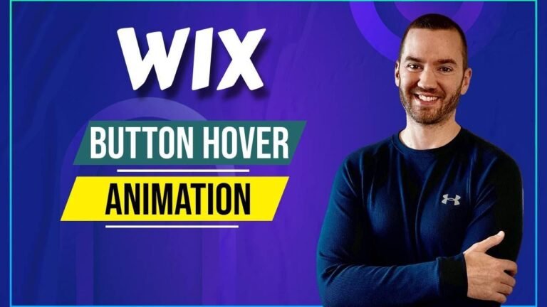 Button Animation Tutorial: Elevate Your Wix Site’s Hover Effect!