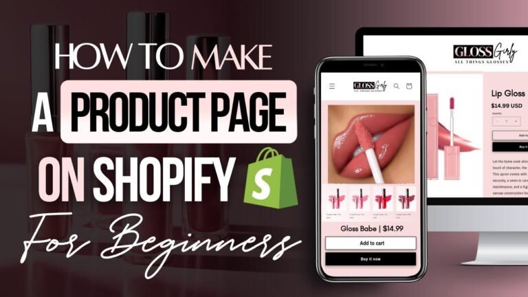 Create an Engaging Product Page on Shopify for Higher Conversions!