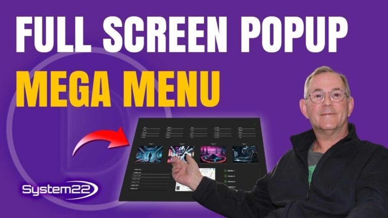 Exploring Divi: Learn How to Create a Full Screen Popup Mega Menu!