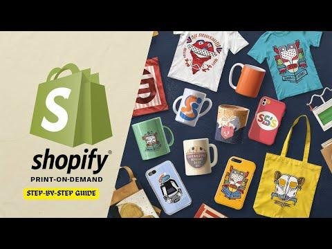 Beginner’s Guide to Shopify: Starting Your Print-on-Demand T-Shirt Business