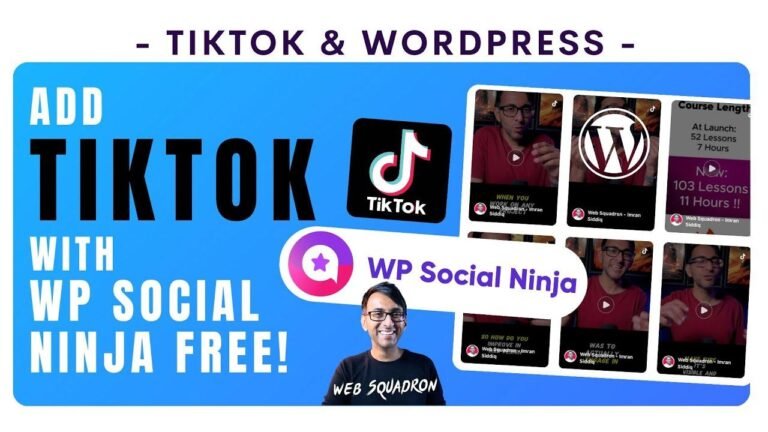 WordPress Instant TikTok: Get the Free Plugin Now!