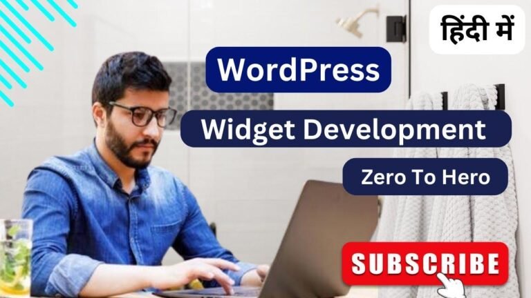 Learn WordPress Widget Development in Just 1 Hour! (Hindi)