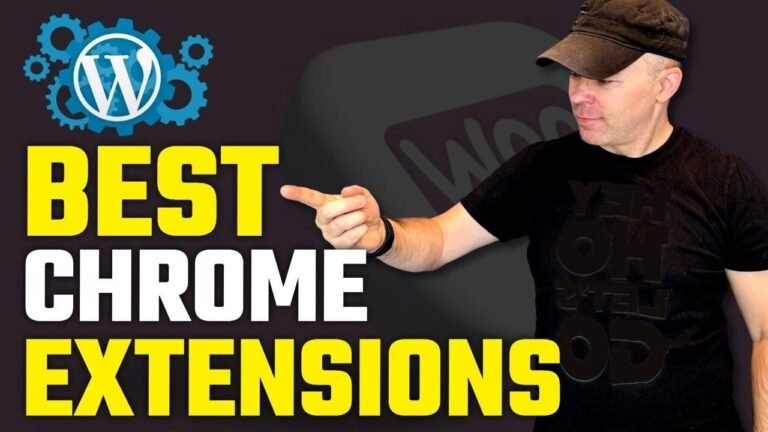 Discover the 7 Must-Have Chrome Extensions for WordPress Users!