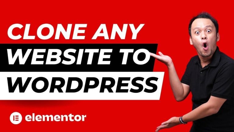 Clone any website into WordPress for free: Easy website conversion guide