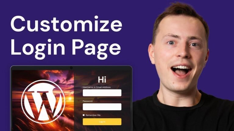 Easily Customize Your WordPress Login Page with This Step-by-Step Guide