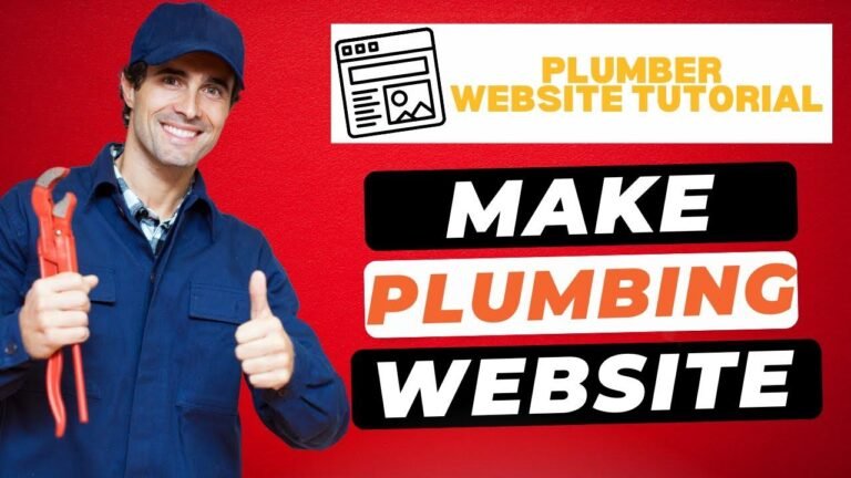 Create an Engaging Plumbing Website: A Step-by-Step Guide for Plumbers!