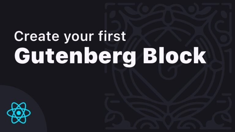 Craft a Unique Gutenberg Block for Your WordPress Site