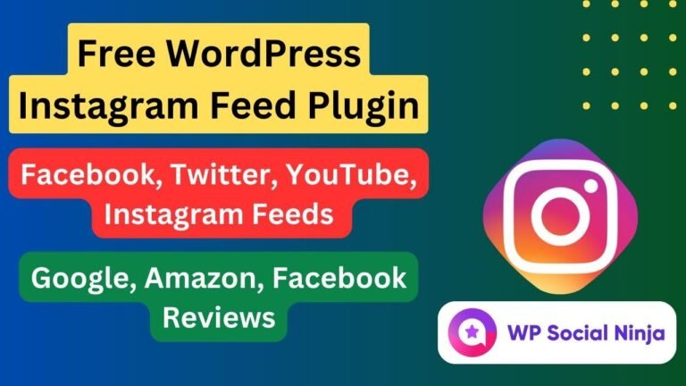 Enhance Your WordPress with Instagram Feed | Easy Integration with WP Social Ninja