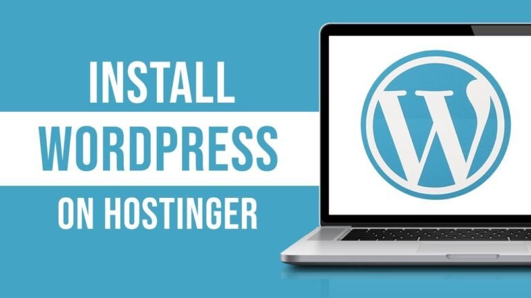 Tutorial: Installing WordPress on Hostinger – A Step-by-Step Guide