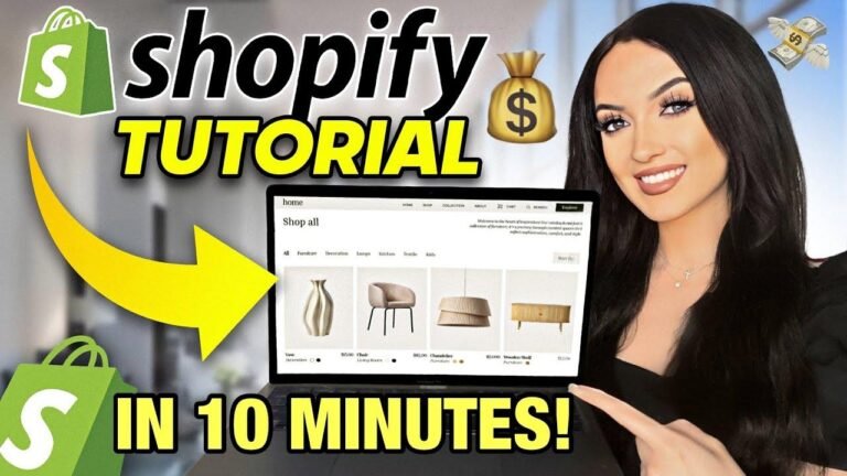 Create a Profitable Shopify Store in 10 Minutes with Easy Steps